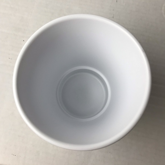 NWOT - German Pottery Matte White Planter Pot - Picture 3 of 7